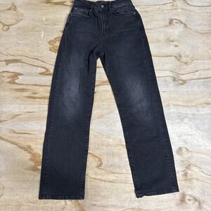 BDG URBAN‎ OUTFITTERS BLACK STRETCH COWBOY STRAIGHT LEG HIGH RISE JEANS SZ 27